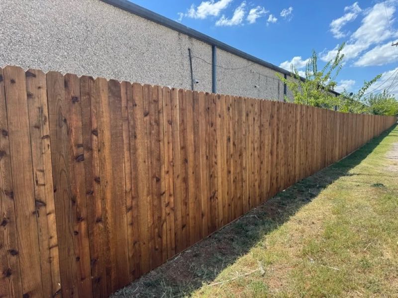 Cedar Privacy Fence in Trophy Club